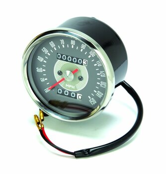 Speedometer clock for Norton, Triton and BSA cafe racers