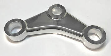 Norton alloy cafe racer 7 inch top yoke