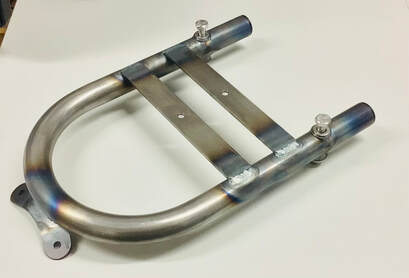 Norton Slimline cafe racer rear frame loop